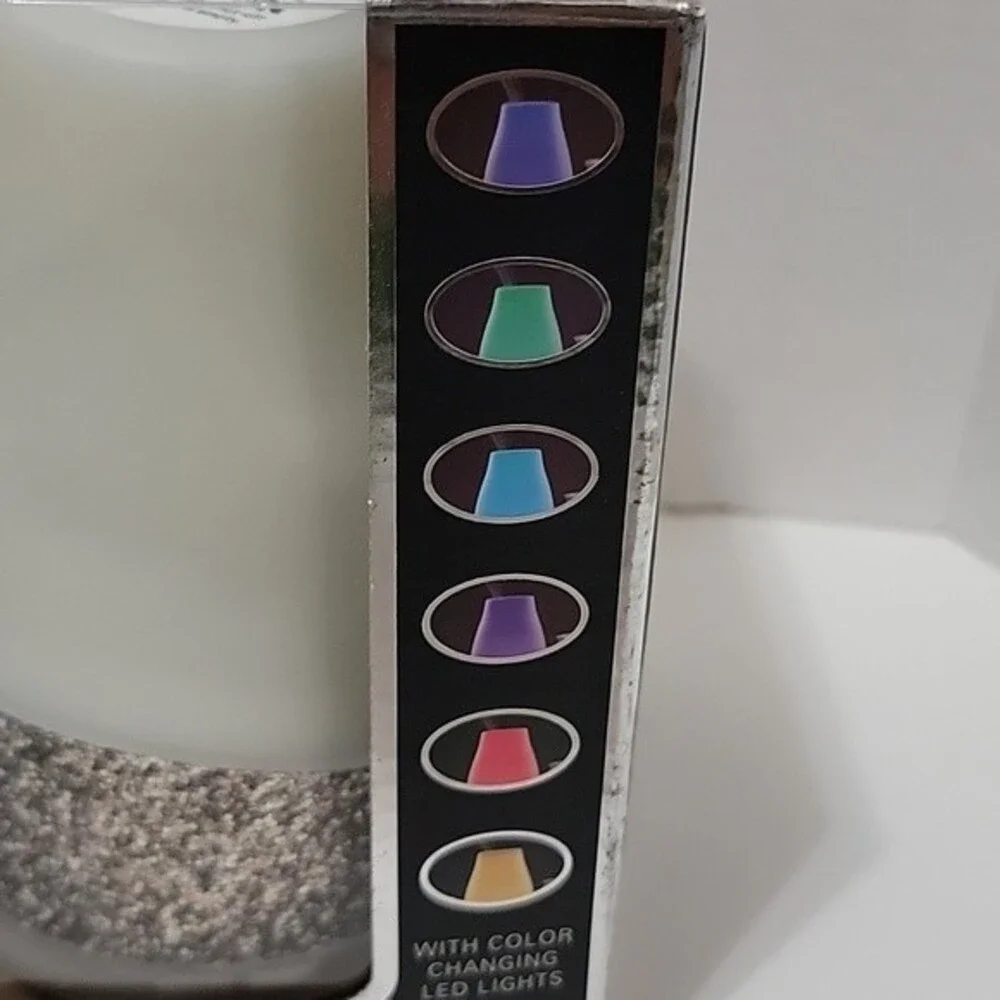 GOLDESSENCE Aroma Therapy Essential Oil Sparkle Color Changing Diffuser NIB